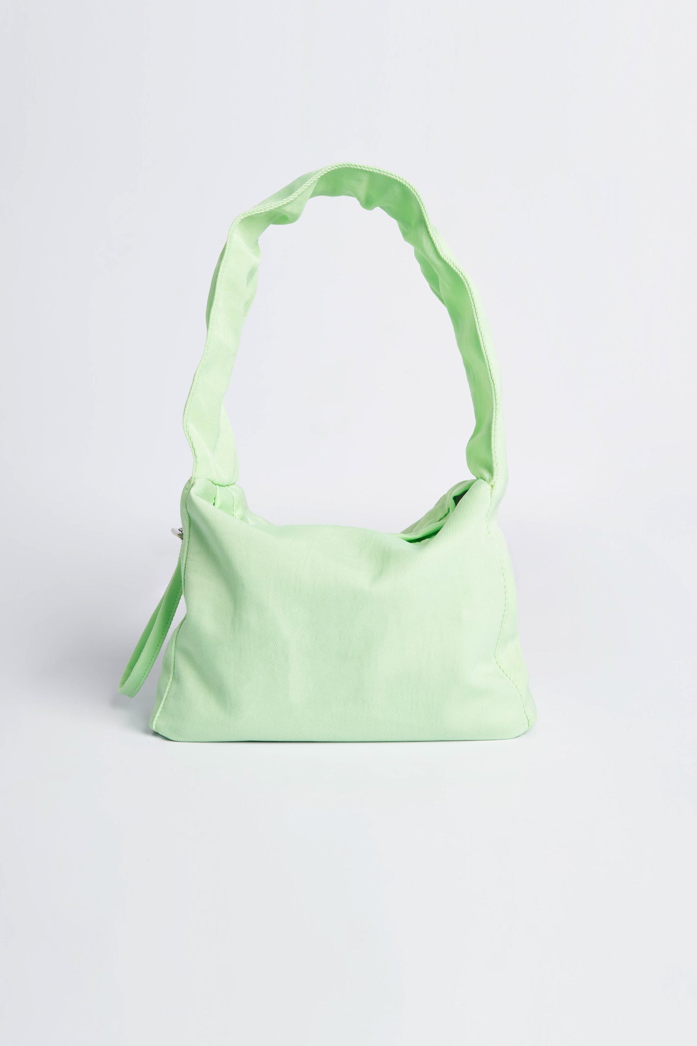 Scrunch Bag in Cyber Green