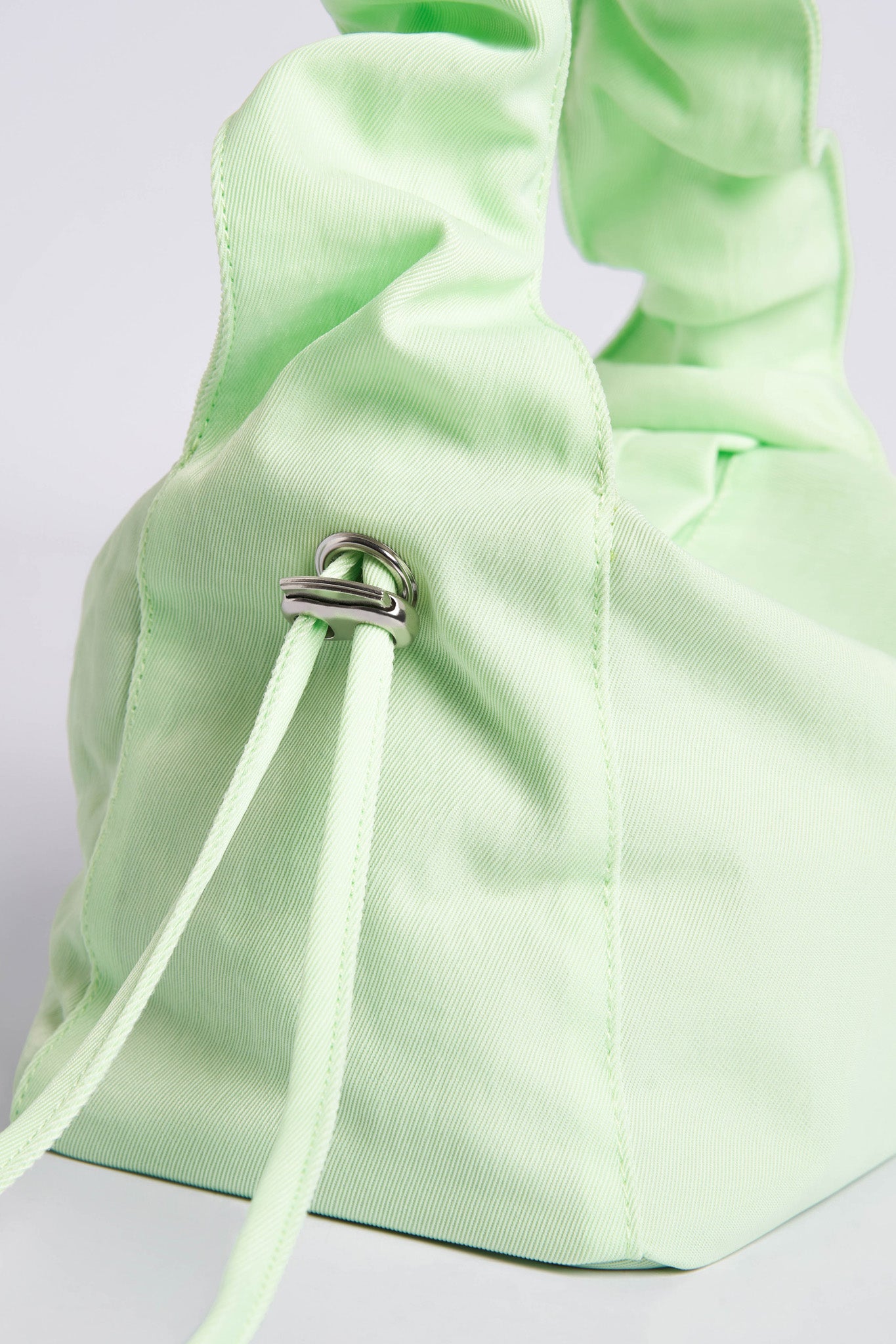 Scrunch Bag in Cyber Green